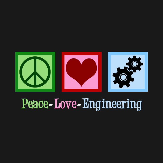 Peace Love Engineering by epiclovedesigns