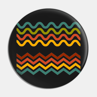 70s shapes Pin