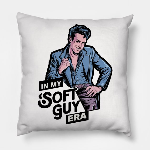 In my soft guy era, drizzle drizzle Pillow by Custom Prints HD