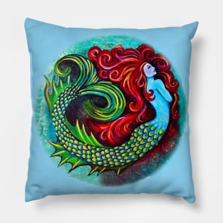 I Believe Mermaid Pillow