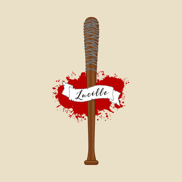 lucille walking dead t shirt