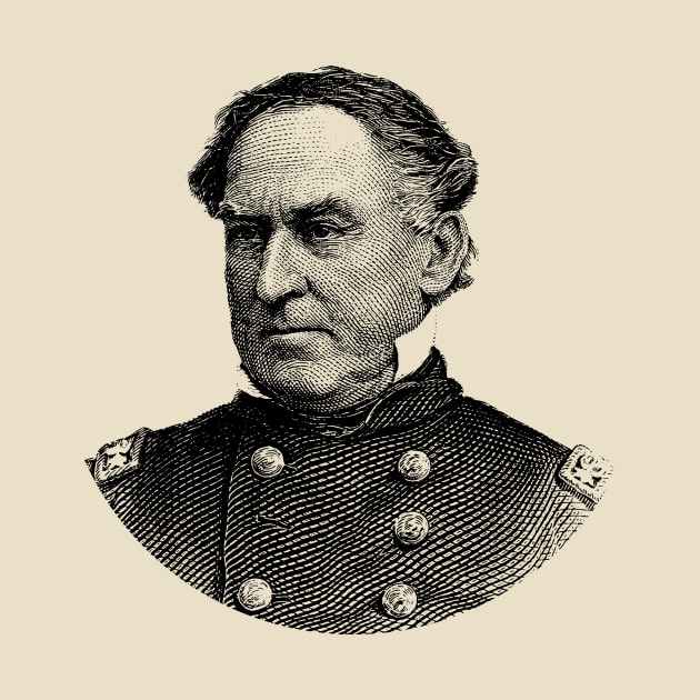 Admiral Farragut - Civil War by warishellstore