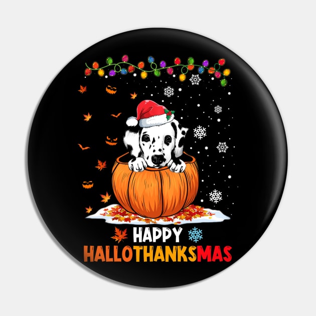 Dalmatian On Pumpkin Happy Hallothanksmas Pin by Magazine