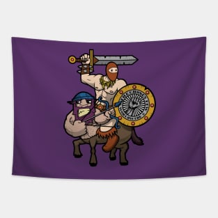 Barbarian Ninja Tapestry