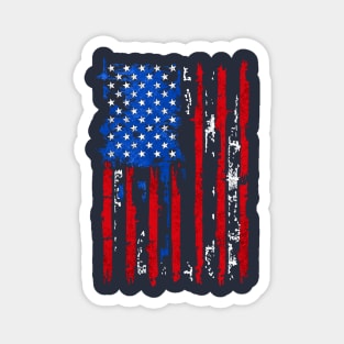 FLAG AMERICA 4 JULY PROUD Magnet