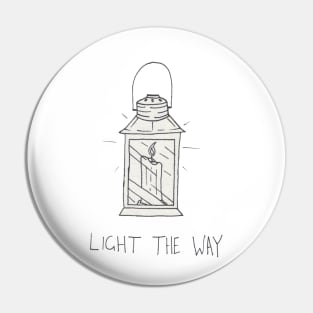 Lantern, Light the Way Pin