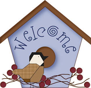 Welcome Country Bird House Magnet