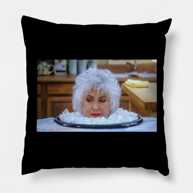 Bea Arthur on Ice! Pillow by PoeticRituals