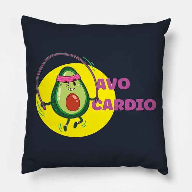 Avocardio Pillow by Photomisak72