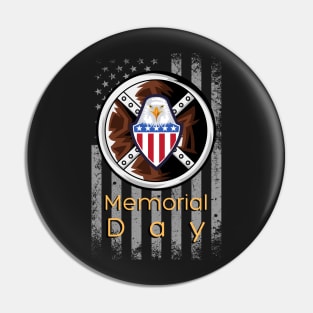 Beautiful Memorial Day Pin