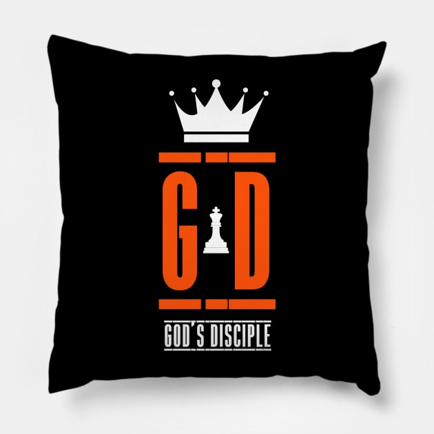 God's Disciple Pillow by Architech Multi