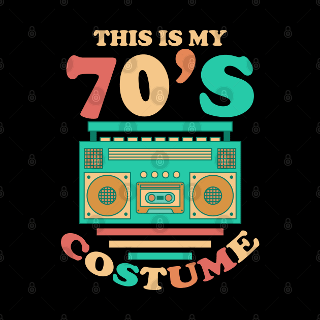 This Is My 70s Costume Shirt 1970s Retro Vintage 70s Party by DigitalNerd