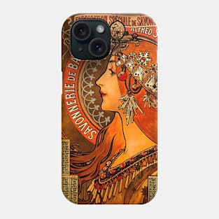 Art Nouveau Vintage Poster Phone Case