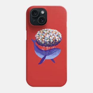 whale desing Phone Case