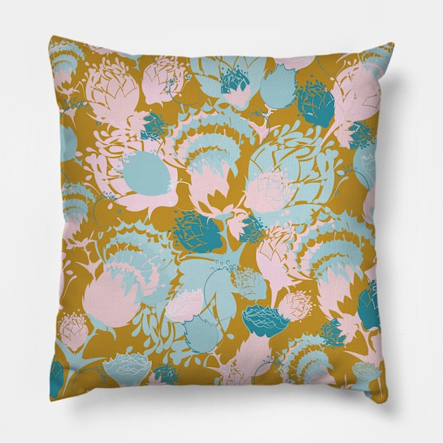 THISTLE VINTAGE, JOY Pillow by Funky Squirrel