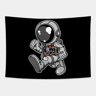 Astronaut Robotic Machine Tapestry