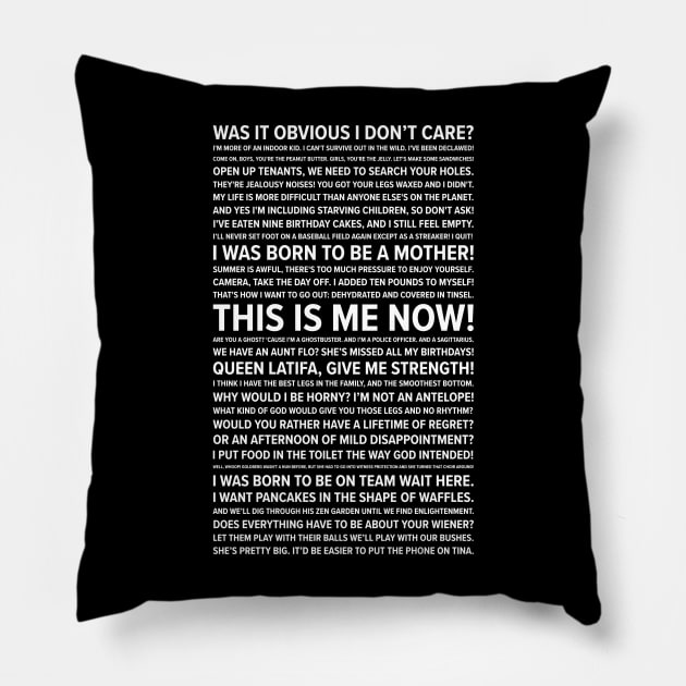 Gene Quotes Pillow by barberdesigniow