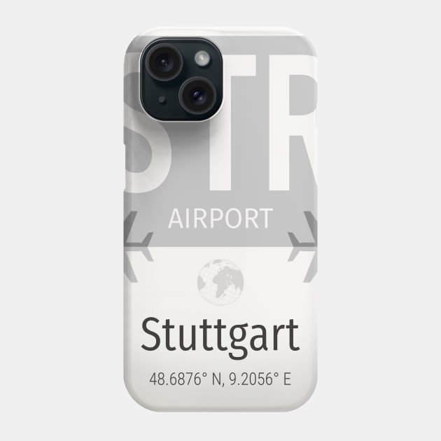STR Stuttgart airport Phone Case by Woohoo