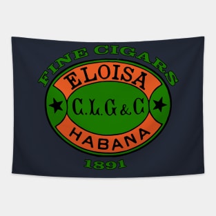 Historic Cigar label by L Arenal Tapestry