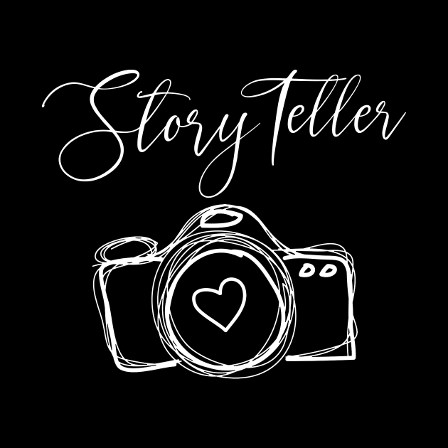 Photographer Gift for Photographer Story Teller by Daphne R. Ellington