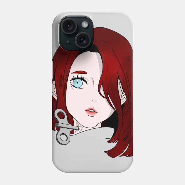 red Phone Case by amenij