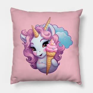 Ice cream Unicorn Pillow