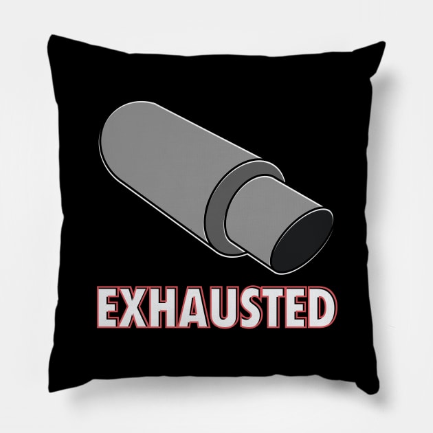 Exhausted Pillow by VrumVrum