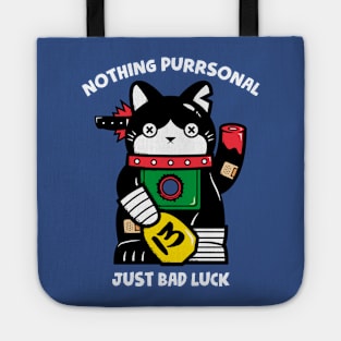 Bad Luck Blue Tote