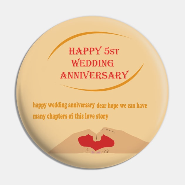 happy 5st wedding anniversary Pin by best seller shop
