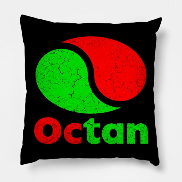 Octan Vintage 1992 Pillow by Gumilang