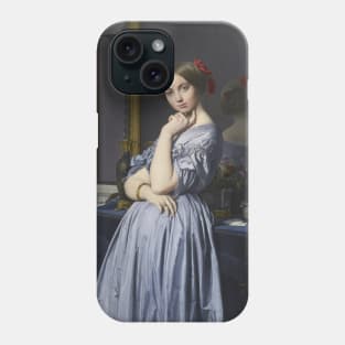 Portrait of Comtesse d'Haussonville by Jean-Auguste-Dominique Ingres Phone Case