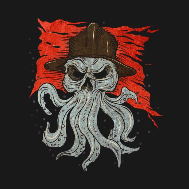 kraken skull by ibuksari81