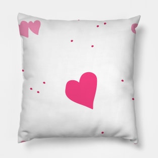 Hearts, romance, feeling, love, emotions Pillow