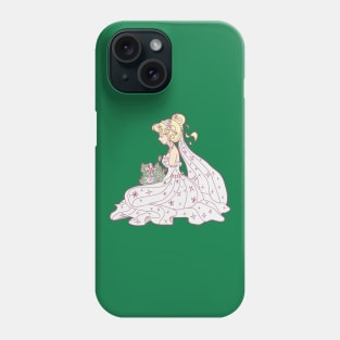 Women Wearing a Wedding Dress Phone Case