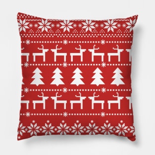 Christmas Jumper Pattern Pillow