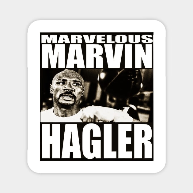 marvin hagler Magnet by FROGlucu
