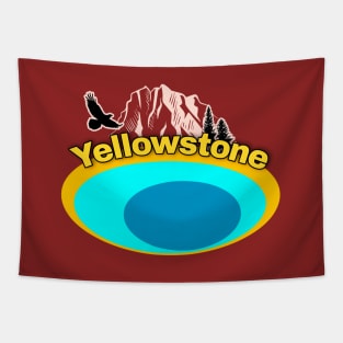 Yellowstone national park nature travel volcano Tapestry