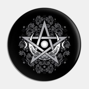 Pentagram Ornament Pin