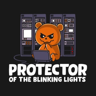 Protector of the Blinking Lights Networking T-Shirt