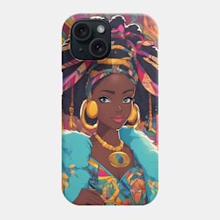 Most Beautiful African Black Woman Phone Case