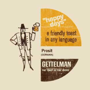 Gettelman --- Brewery Aesthetic T-Shirt