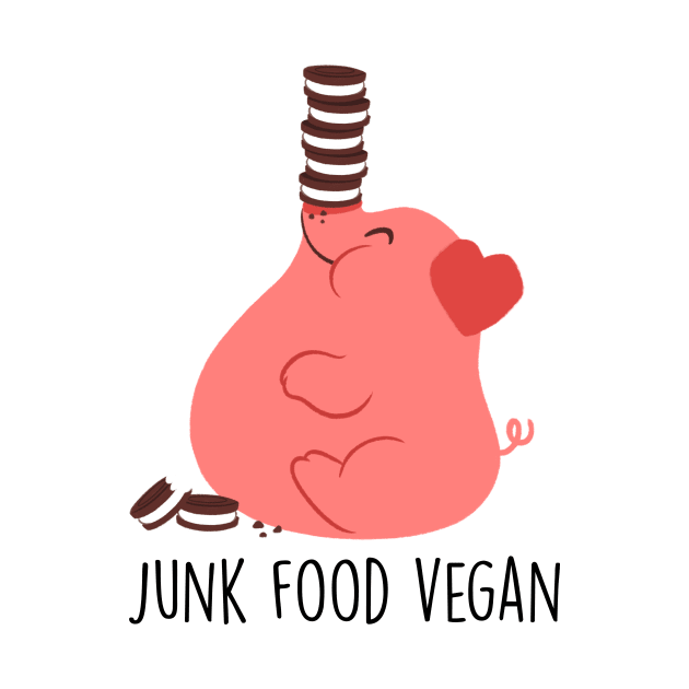 Junk Food Vegan by cutevegan