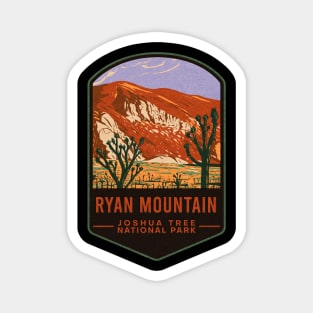 Ryan Mountain Joshua Tree National Park Magnet