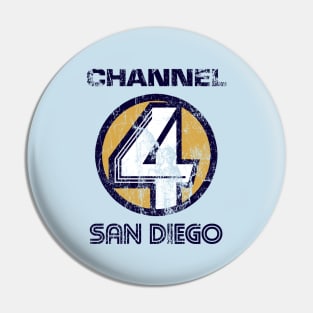 Channel 4 San Diego Pin