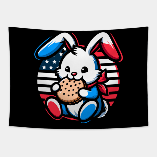 Rabbit-taste the biscuit Tapestry