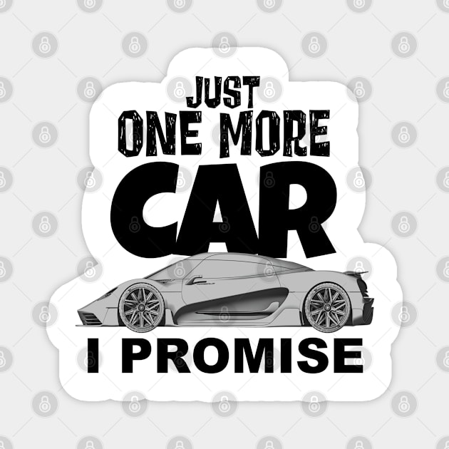 Just One More Car ..... Magnet by Wilcox PhotoArt