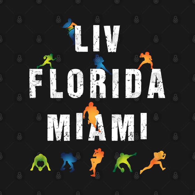 Super Bowl LIV Florida Miami-Football Fans 2020 by MaryMas