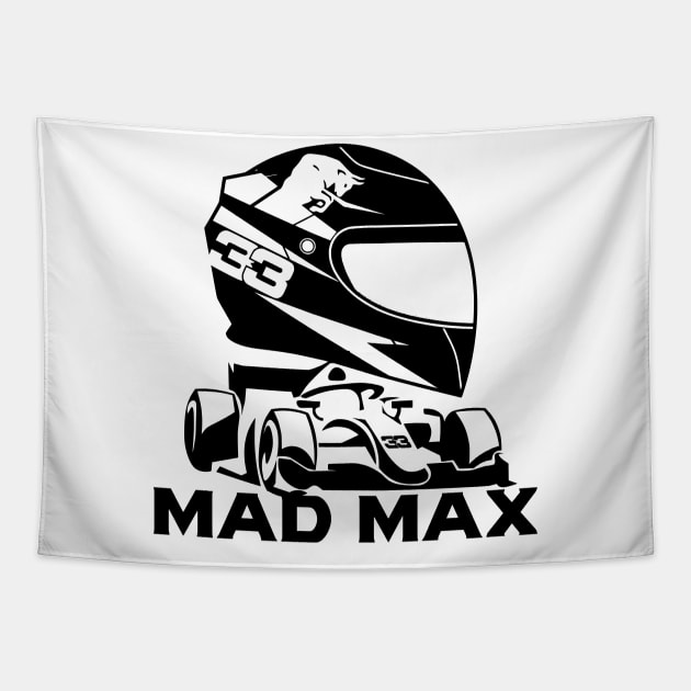 Mad Max World Champ Tapestry by Lifeline/BoneheadZ Apparel