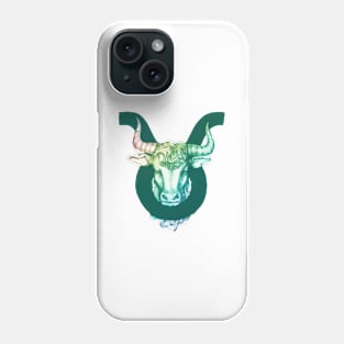 Taurus Zodiac Sign, Taurus Horoscope Astrology Phone Case