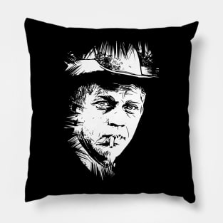 Steve McQueen Pillow